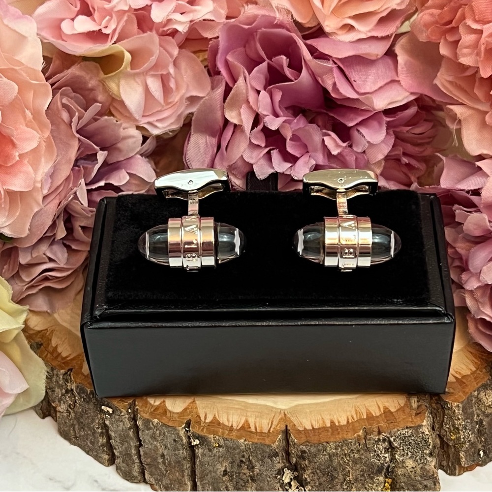 Montblanc Bullet Shape with Floating Star Emblem Cufflinks - Picture 13 of 17